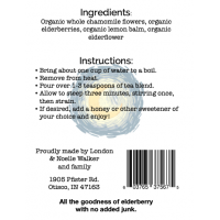 Relax Elderberry Tea Blend